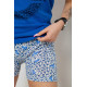 Женская пижама с принтом, цвет синий, 238R3145.