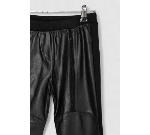 Лосины для девочек, цвет черный, 247R1512-1