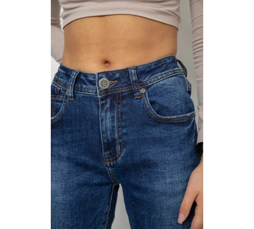 Джинсы женские стрейч, цвет синий, 238R7004