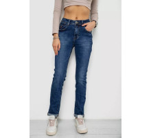 Джинсы женские стрейч, цвет синий, 238R7004