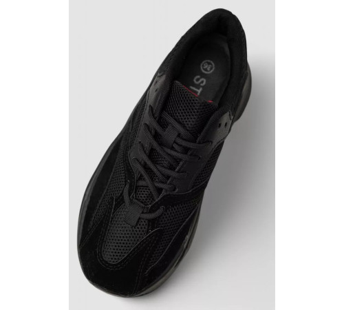 Кросівки жіночі, колір чорно-червоний, 248RC01