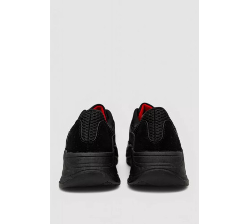 Кросівки жіночі, колір чорно-червоний, 248RC01