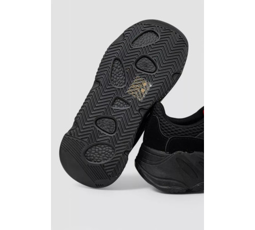 Кросівки жіночі, колір чорно-червоний, 248RC01