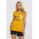 Женская пижама с принтом, цвет желтый, 243R2471