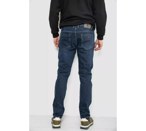 Джинси чоловічі демісезонні, колір темно-синій, 243R8689-4