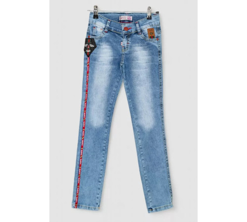 Джинси дитячі для хлопчиків, колір темно-блакитний, 247R1822