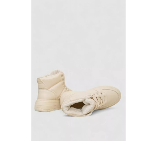 Кроссовки женские зимние на меху, бежевый, 248RTM170