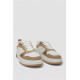 Кроссовки мужские демисезонные, цвет бело-бежевый, 243RHK37