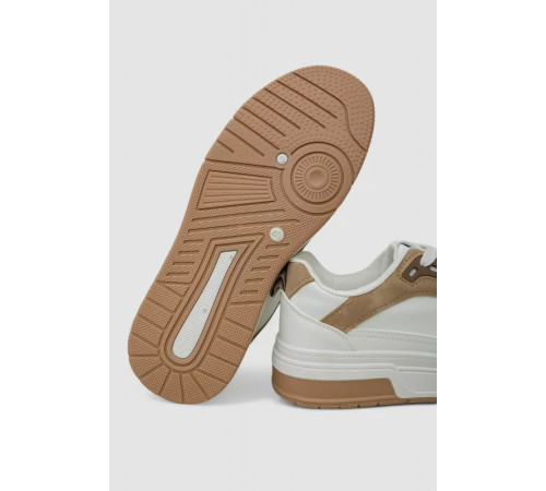 Кроссовки мужские демисезонные, цвет бело-бежевый, 243RHK37