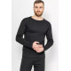 Термобелье мужское на флисе, цвет черный, 247R003