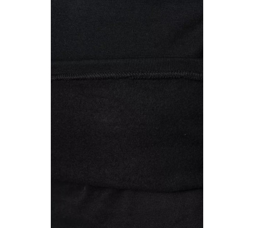 Термобелье мужское на флисе, цвет черный, 247R003