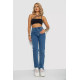 Джинсы женские MOM, цвет синий, 244R920