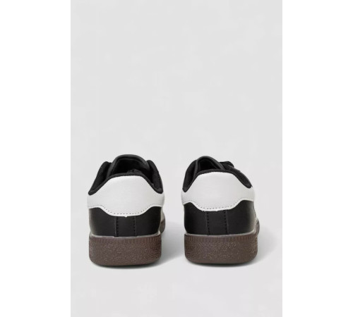 Кросівки жіночі шкіра, колір чорно-білий, 248RL2420-2