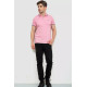 Поло мужское однотонное, цвет розовый, 214R2138