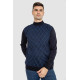 Свитер мужской повседневный, цвет темно-синий, 247R5024.
