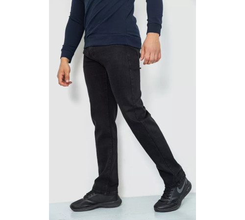 Джинсы мужские, цвет черный, 240R6901.