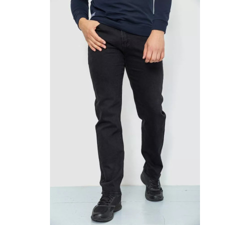 Джинсы мужские, цвет черный, 240R6901.