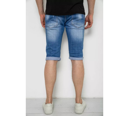 Шорти чоловічі джинсові, колір синій, 244RLS22-0216