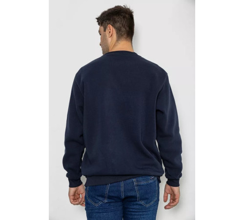 Батник мужской на флисе, цвет сине-серый, 244R2349