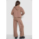 Спортивний костюм жіночий двонитка, колір мокко, 252R500