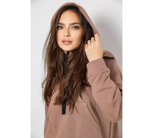 Спортивний костюм жіночий двонитка, колір мокко, 252R500