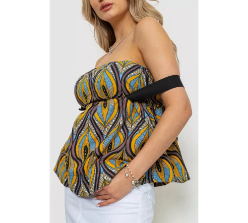 Топ женский разноцветный, цвет разноцветный, 244R066