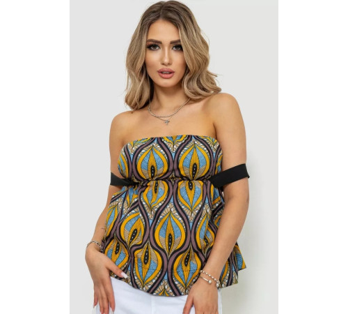 Топ женский разноцветный, цвет разноцветный, 244R066