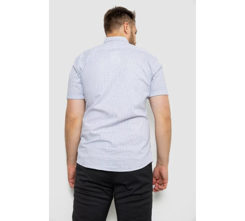 Рубашка мужская с принтом, цвет белый, 214R4564-4