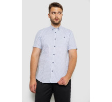 Сорочка чоловіча з принтом, колір білий, 214R4564-4