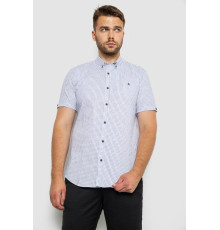 Сорочка чоловіча з принтом, колір білий, 214R4564-4