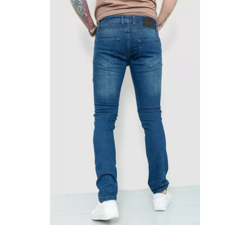 Джинсы мужские рваные, цвет синий, 157R4484.