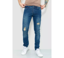 Джинсы мужские рваные, цвет синий, 157R4484.