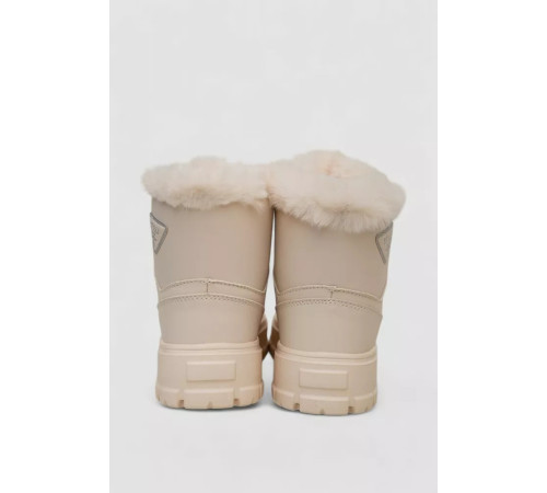 Черевики зимові жіночі на хутрі, колір бежевий, 248RCX623
