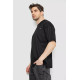 Футболка мужская однотонная, цвет черный, 247R3140
