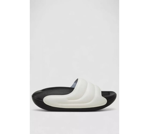 Шльопанці жіночі, колір чорно-білий, 248RYY03