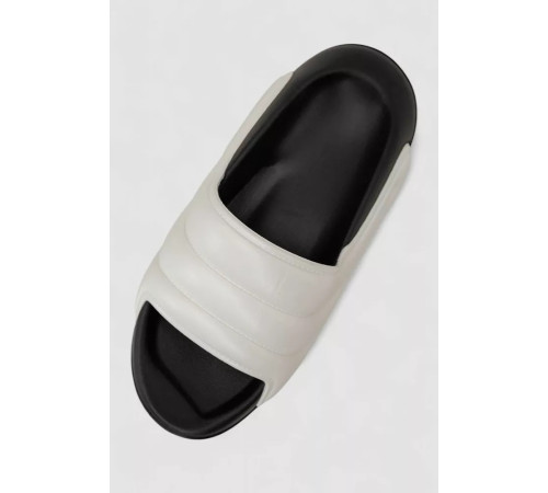 Шльопанці жіночі, колір чорно-білий, 248RYY03