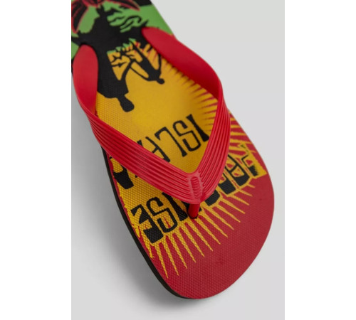 Вьетнамки мужские, цвет красный, 244R337