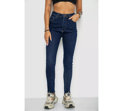 Джинси жіночі, колір синій, 244R2021BT