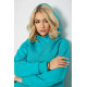 Спортивний костюм жіночий на флісі, колір бірюзовий, 247R10765