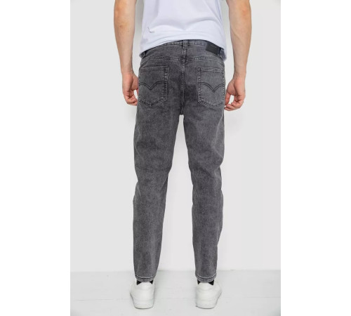 Джинси чоловічі однотонні, колір сірий, 244R8570-1