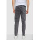 Джинси чоловічі однотонні, колір сірий, 244R8570-1