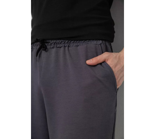 Шорты мужские, цвет темно-серый, 119R236