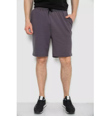 Шорти чоловічі, колір темно-сірий, 119R236
