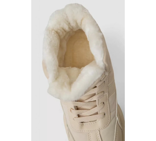 Черевики зимові жіночі на хутрі 248RDM09-1, колір Бежевий