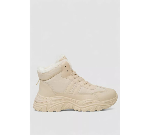 Черевики зимові жіночі на хутрі 248RDM09-1, колір Бежевий