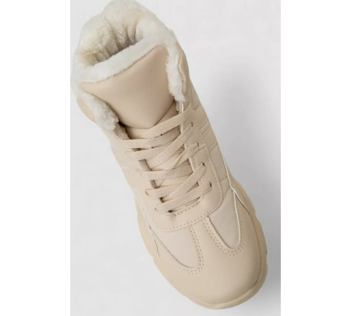 Черевики зимові жіночі на хутрі 248RDM09-1, колір Бежевий
