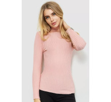 Гольф женский однотонный, цвет светло-розовый, 204R048.