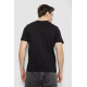 Футболка чоловіча з принтом, колір чорний, 241R1901