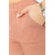 Спорт брюки женские, цвет пудровый, 131R160633