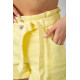 Джинсовые шорты женские, цвет желтый, 182R1468